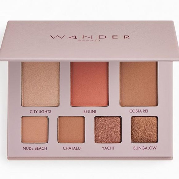 Wander Beauty sunkissed getaway eyeshadow‎ and blush / bronzer palette - Picture 1 of 7